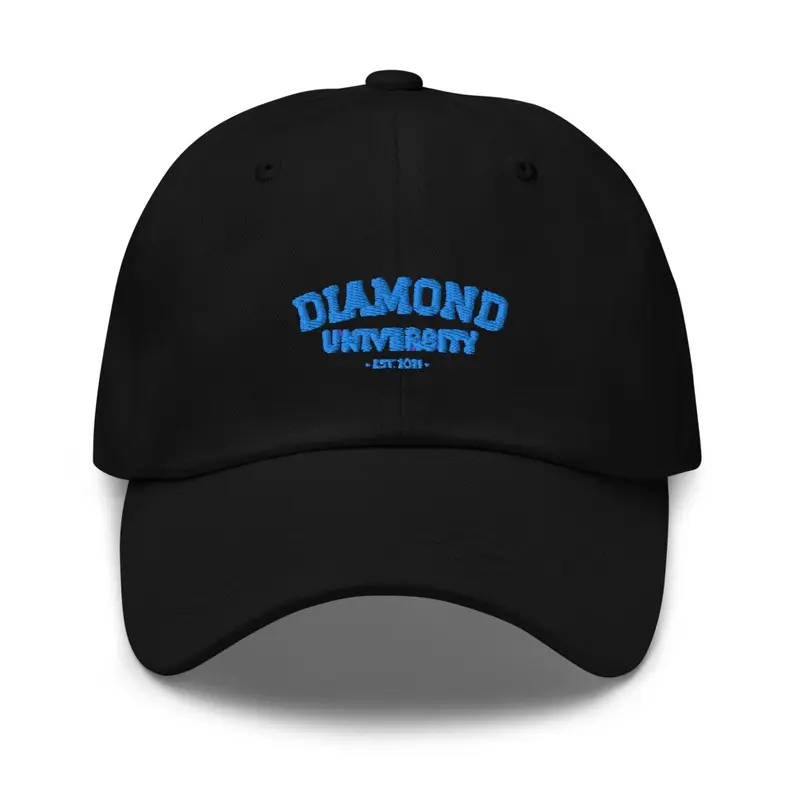 Diamond university cap